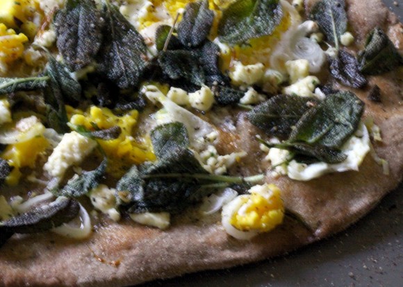 Egg and sage pizza1
