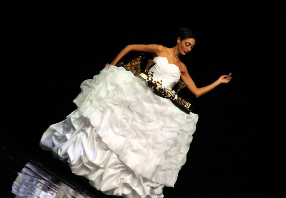 Chocoa's bridal dress