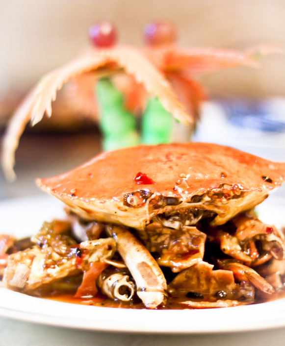 Fried Crab at China Sea Dubai