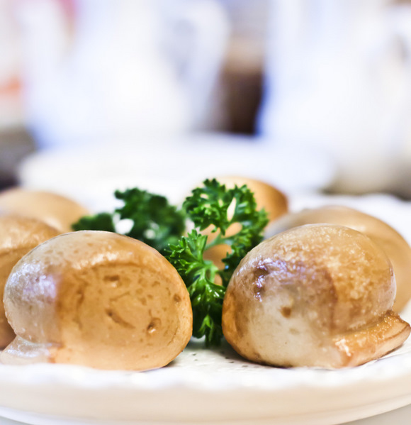 Fried cream buns at China Sea Dubai