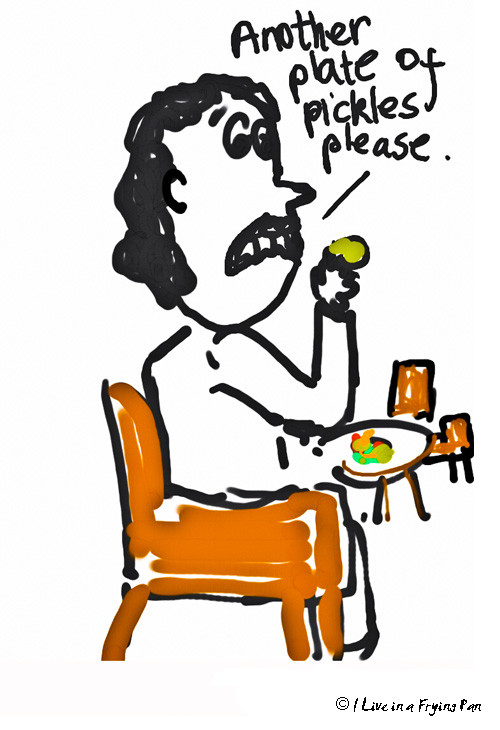 I Live in a Frying Pan Doodles