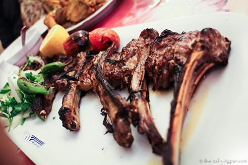 Lamb chops sheeshleek -  Arvand Kenar Restaurant - Tehran Iran